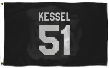 Black St. Louis Blues Matthew Kessel   Flag (3 X 5)