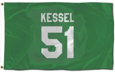 Green St. Louis Blues Matthew Kessel   Flag (3 X 5)