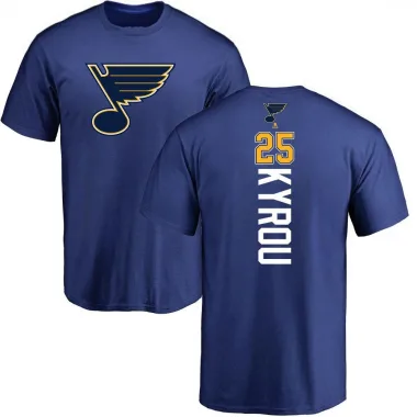 Royal Youth Jordan Kyrou St. Louis Blues Backer T-Shirt -