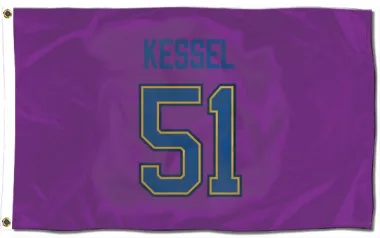 White St. Louis Blues Matthew Kessel   Flag (3 X 5)